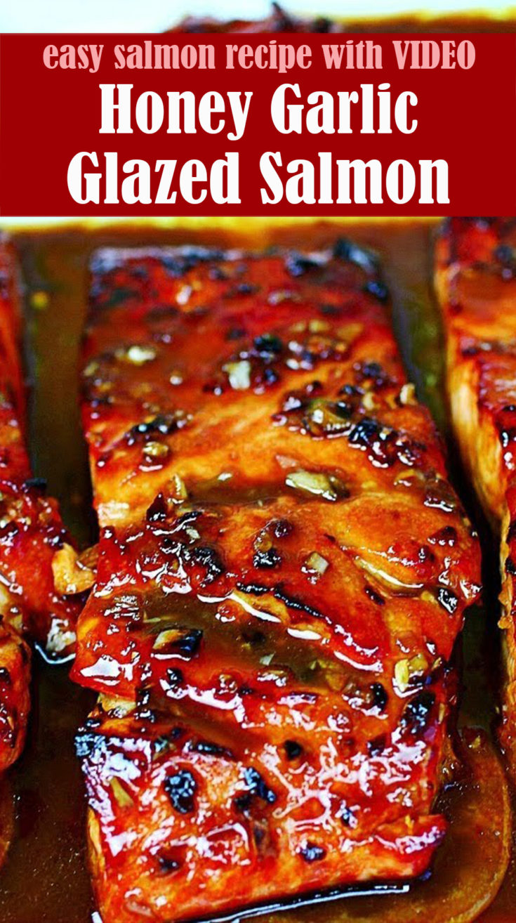 Easy Honey Garlic Glazed Salmon With Video Reserveamana