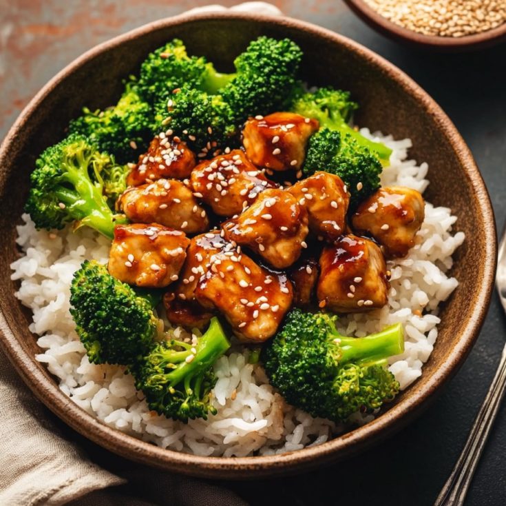 10-Minute Teriyaki Chicken & Broccoli