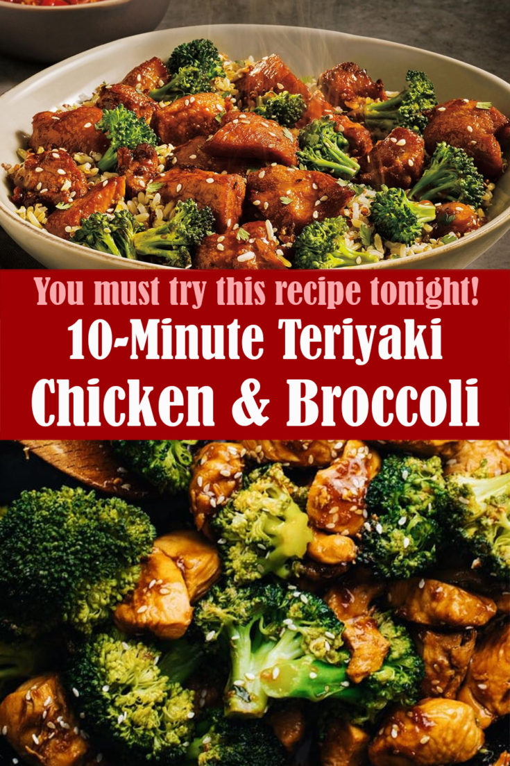 10-Minute Teriyaki Chicken & Broccoli