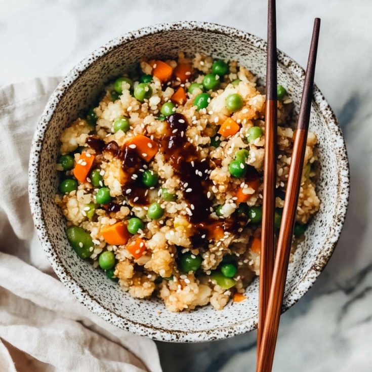 15 Minute Cauliflower Fried Rice