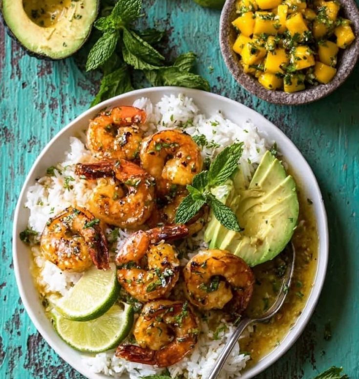 20 Minute Honey Garlic Butter Shrimp