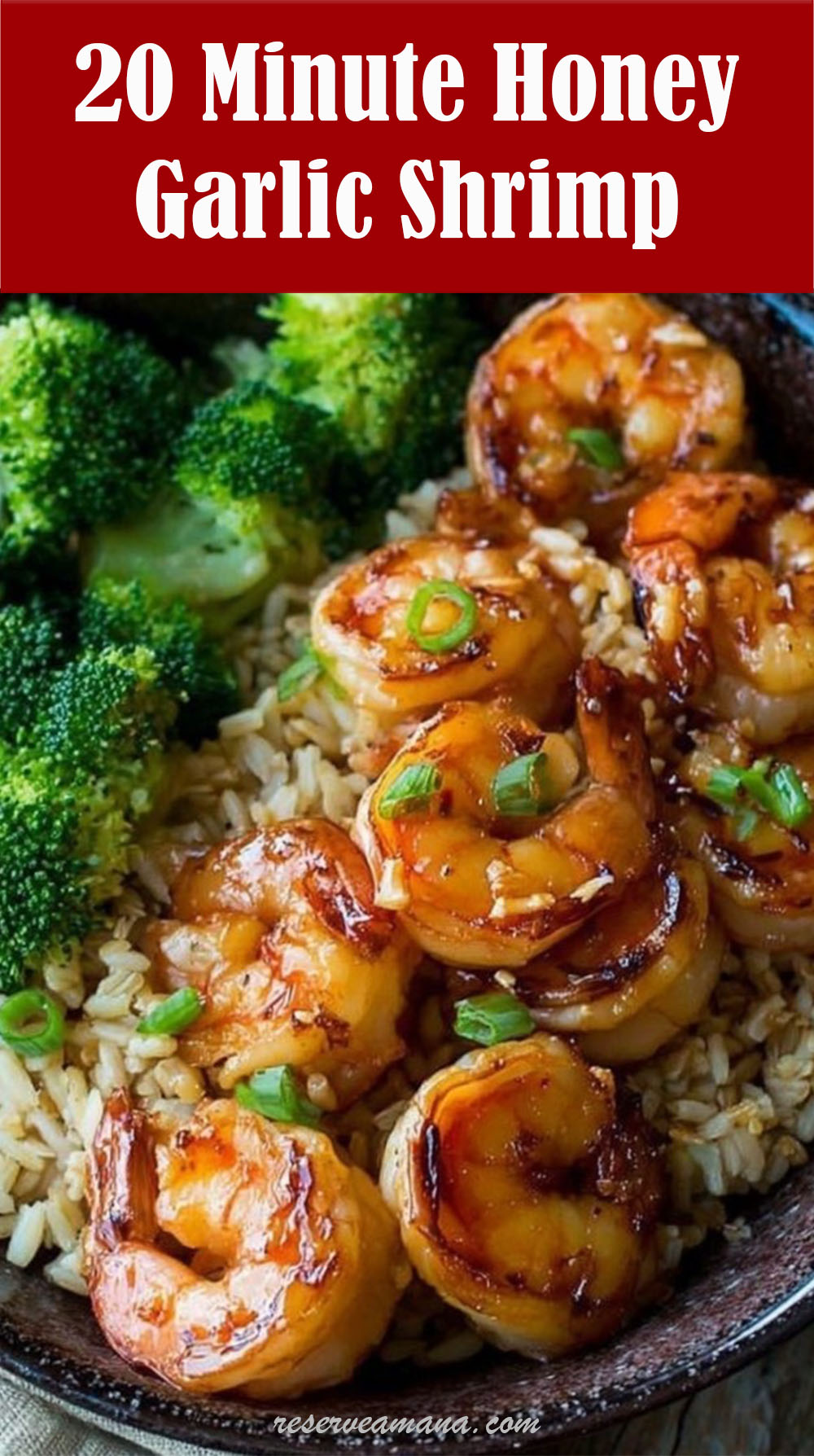 20 Minute Honey Garlic Shrimp