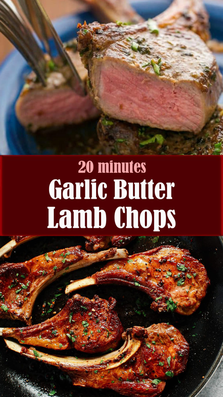 20 minutes Garlic Butter Lamb Chops Reserveamana