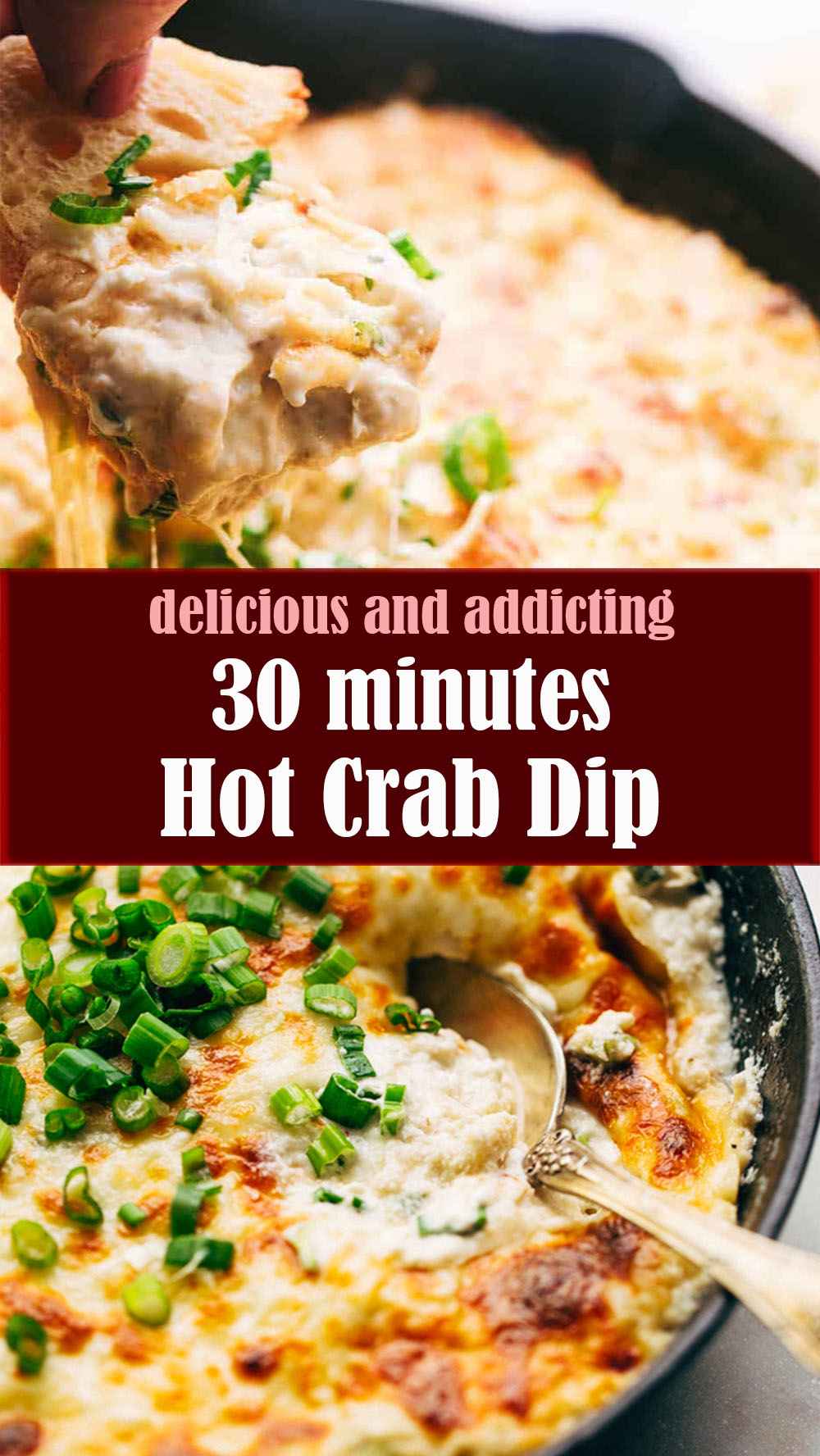 30 minutes Hot Crab Dip
