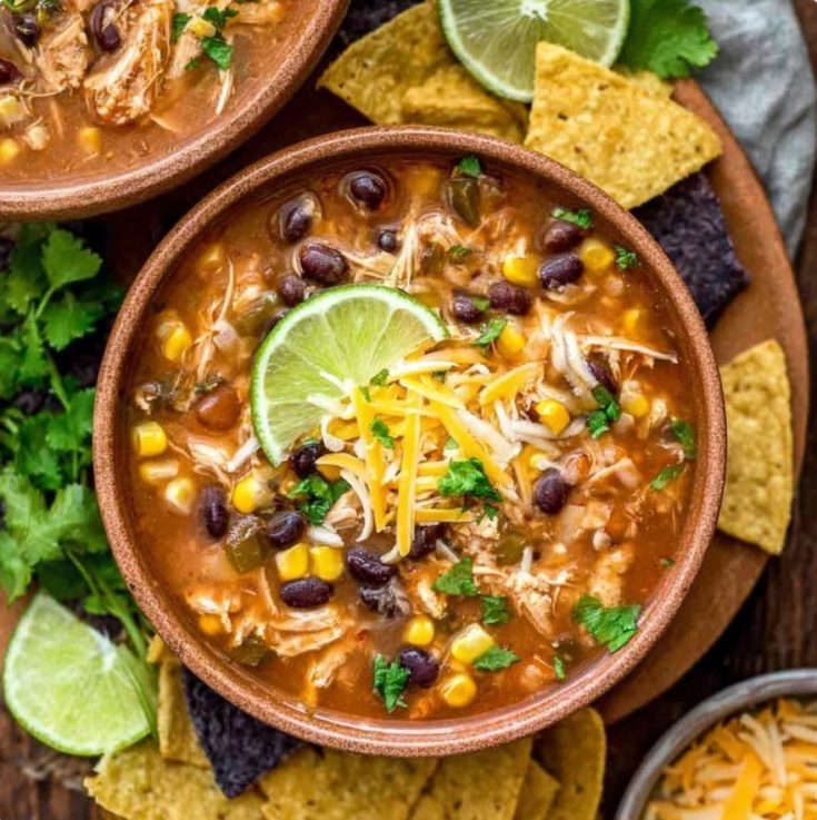 7 Can Chicken Taco Soup