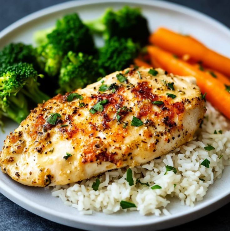 Air Fryer Garlic Parmesan Chicken