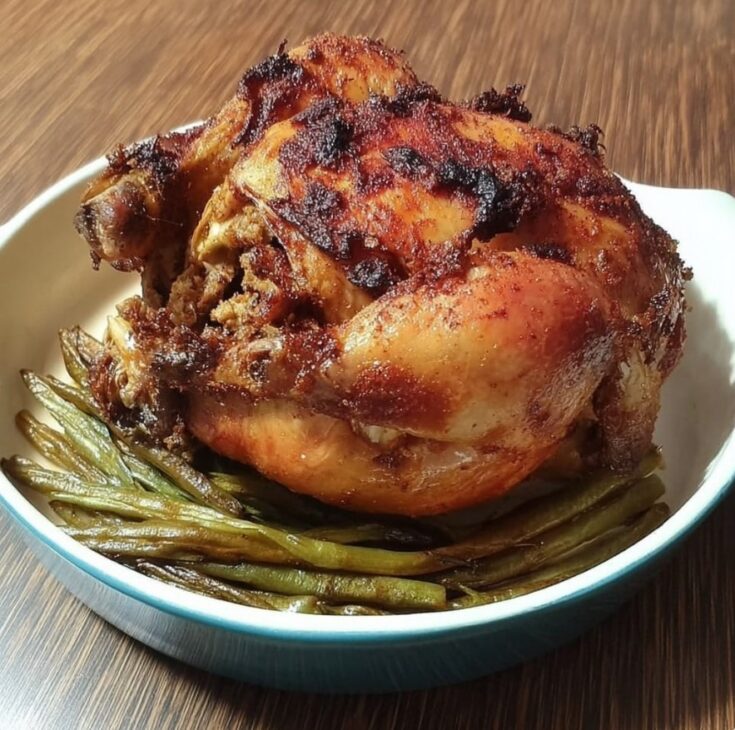 Air Fryer Rotisserie Chicken