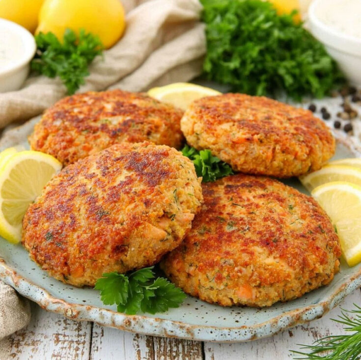 Air Fryer Salmon Patties