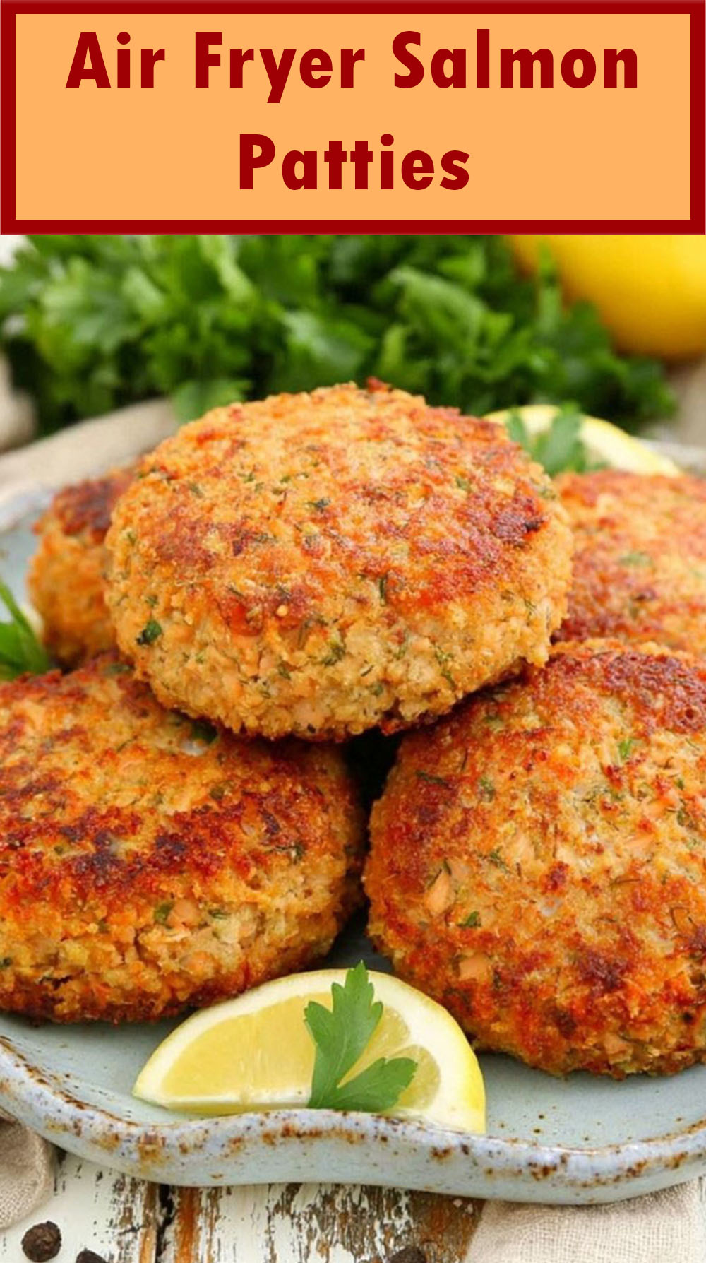 Air Fryer Salmon Patties