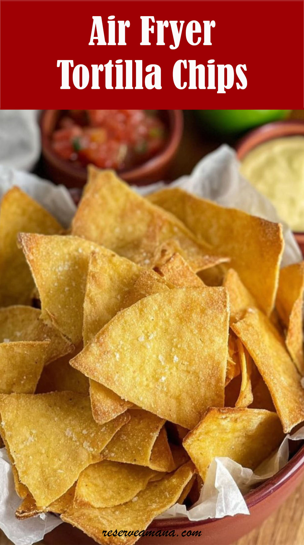 Air Fryer Tortilla Chips