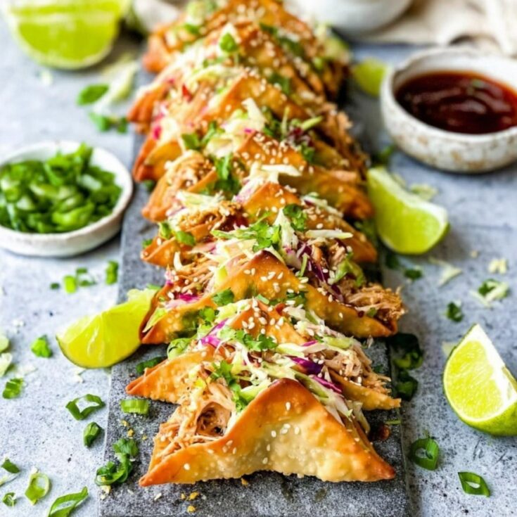 Applebee’s Chicken Wonton Tacos