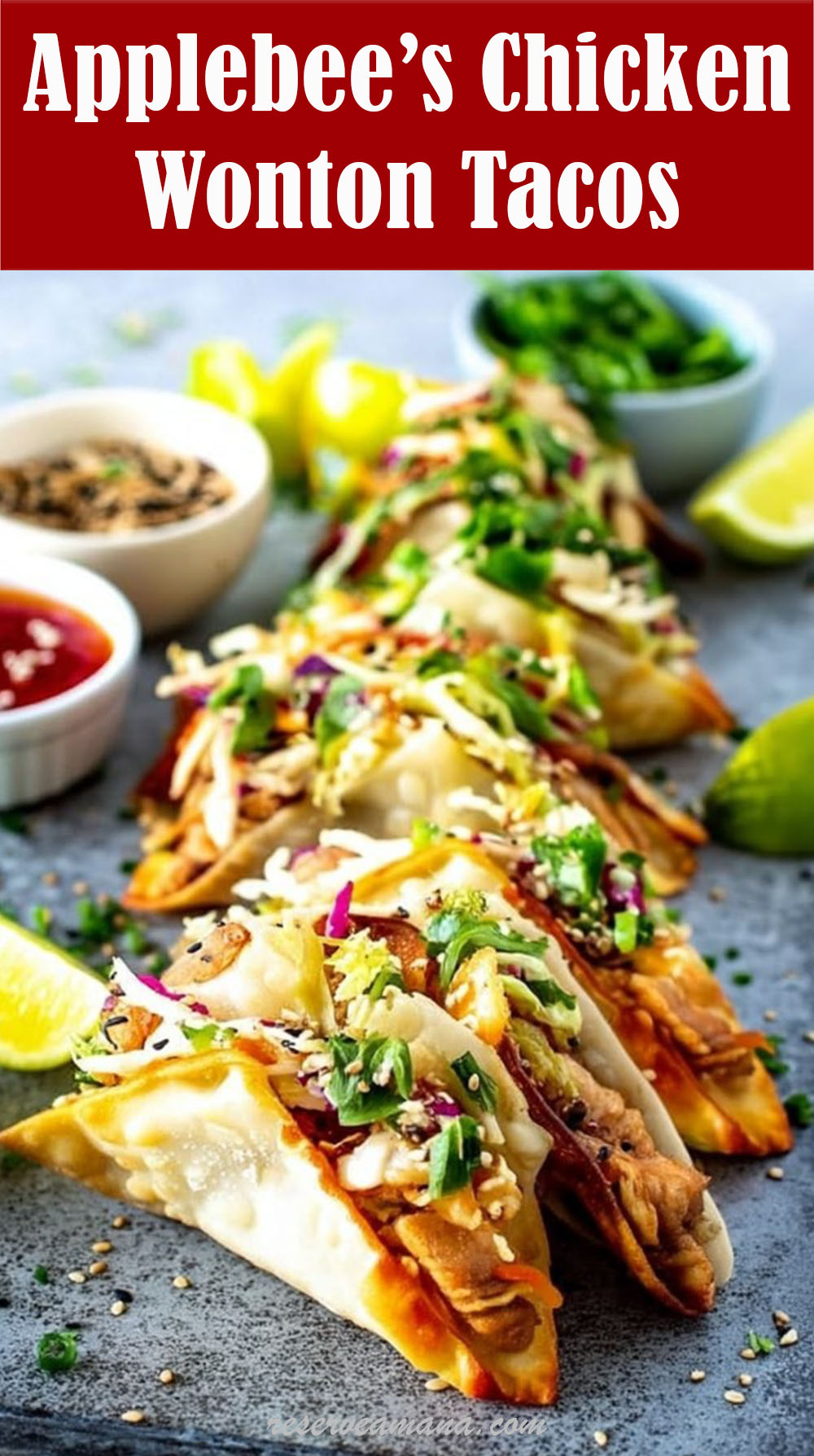 Applebee’s Chicken Wonton Tacos