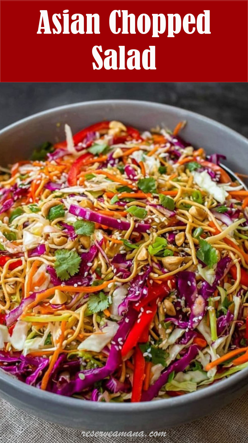 Asian Chopped Salad Recipe