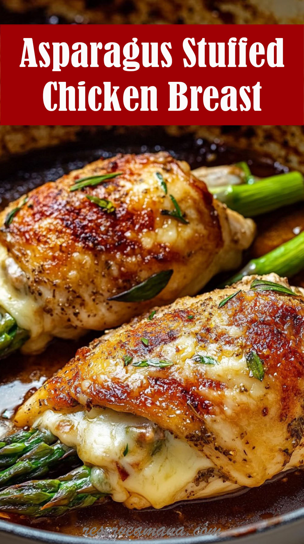 Asparagus Stuffed Chicken Breast