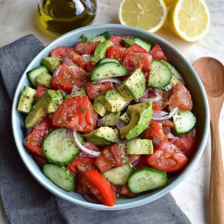 Avocado Tomato Salad