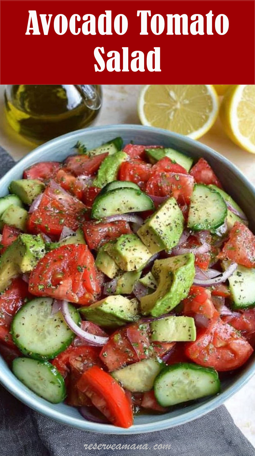 Avocado Tomato Salad