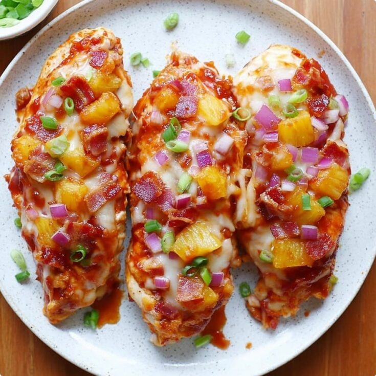 Bacon Pineapple BBQ Chicken