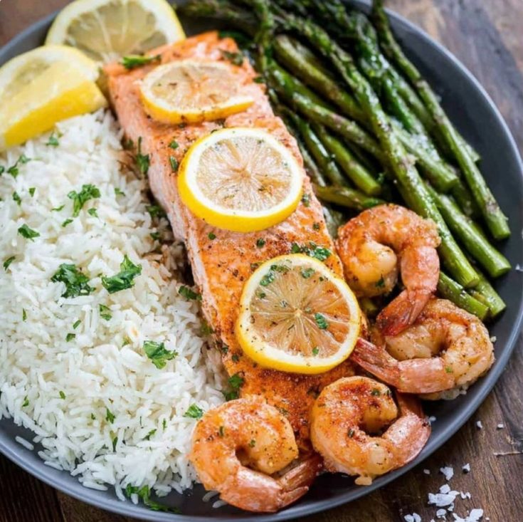 Baked Shrimp Salmon Recipe