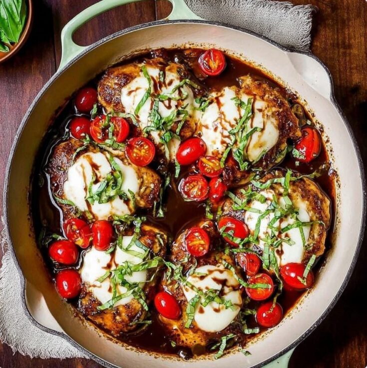 Balsamic Caprese Chicken