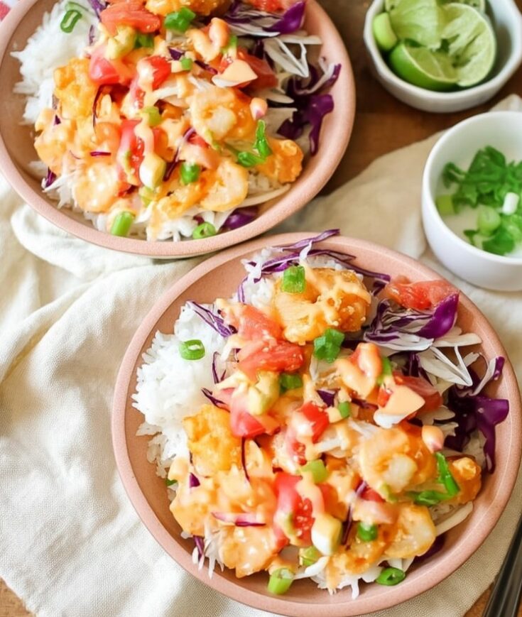 Bang Bang Shrimp Rice Bowls