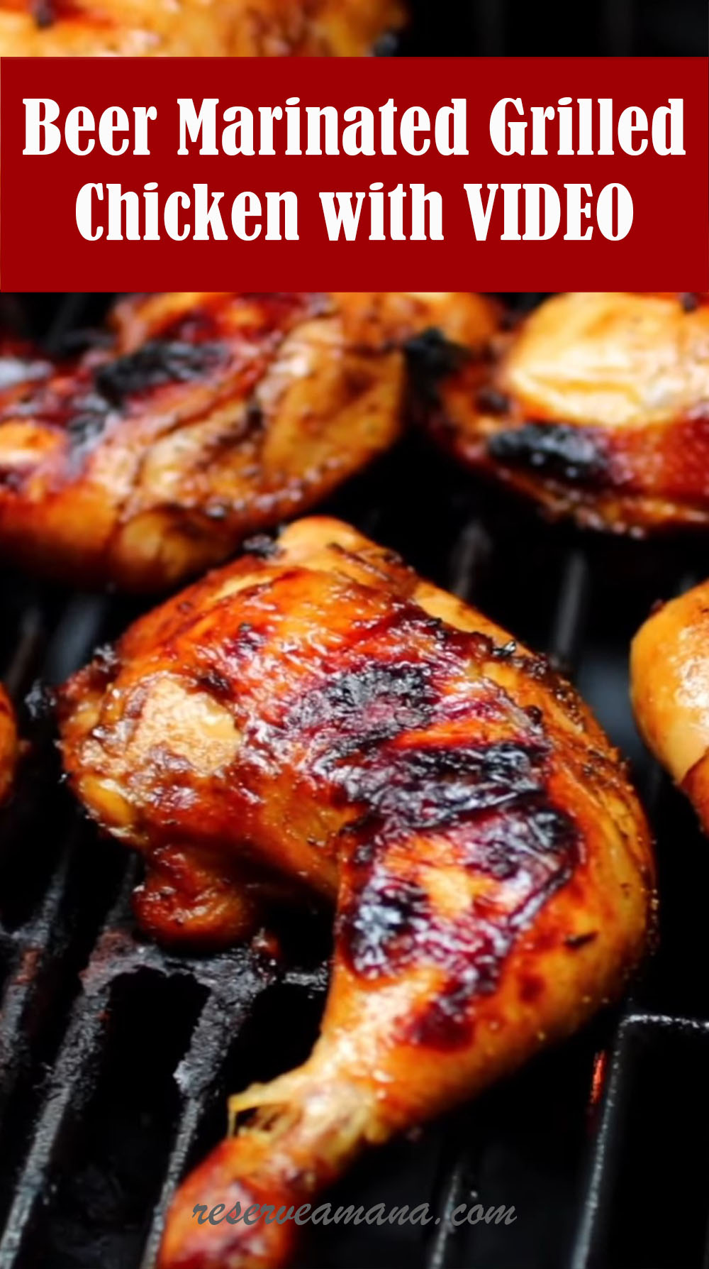 Beer Marinated Grilled Chicken Recipe