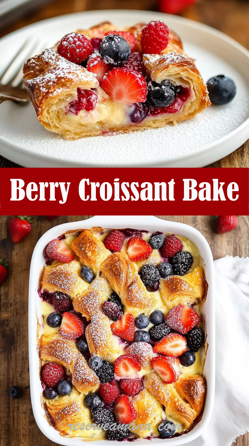 Berry Croissant Bake