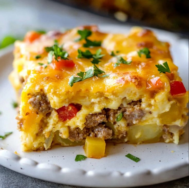 Best Breakfast Casserole Recipe with Sausage
