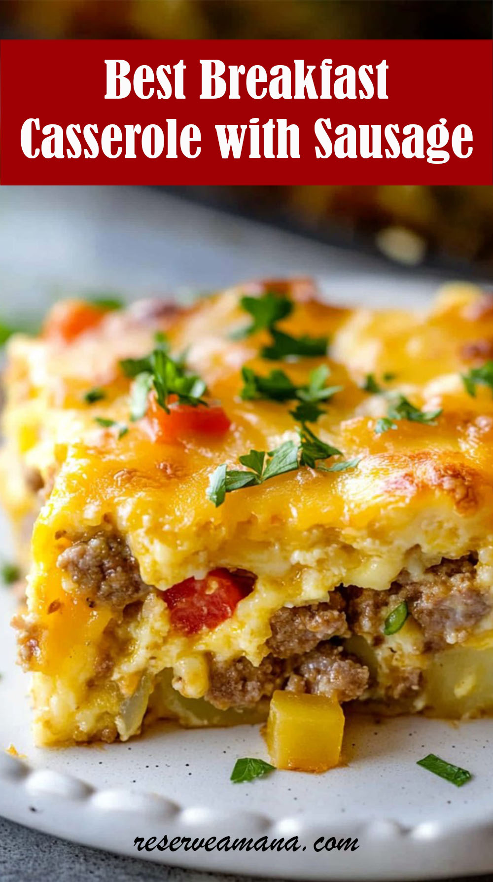 Best Breakfast Casserole Recipe with Sausage