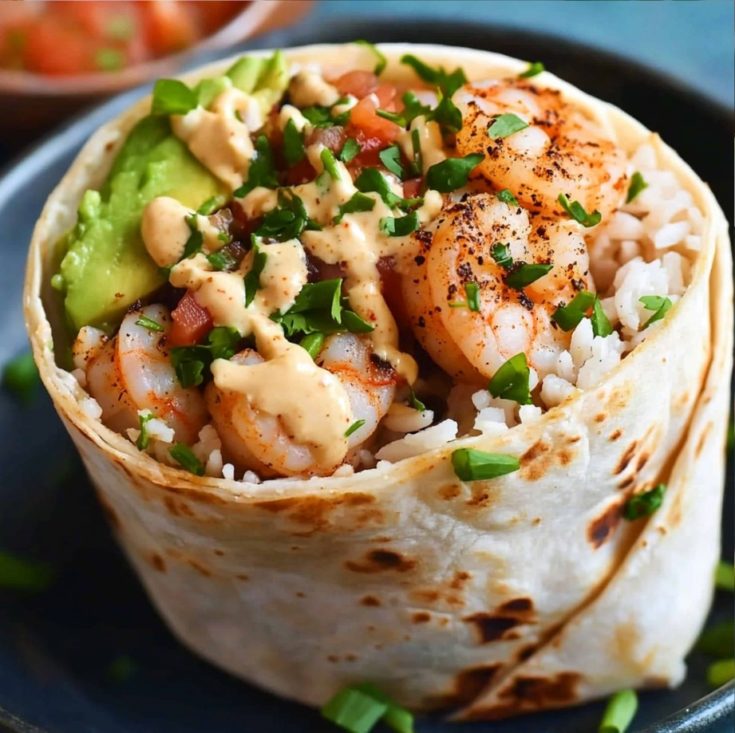 Best Old Bay Shrimp Burritos