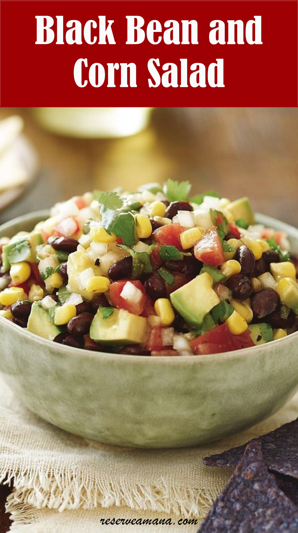 Black Bean and Corn Salad with Chipotle-Honey Vinaigrette