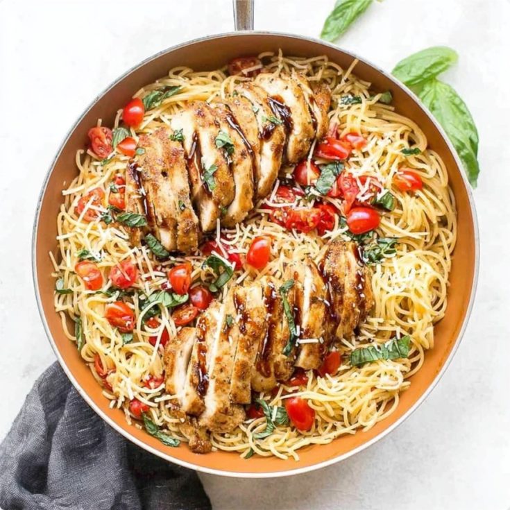 Bruschetta Chicken Pasta