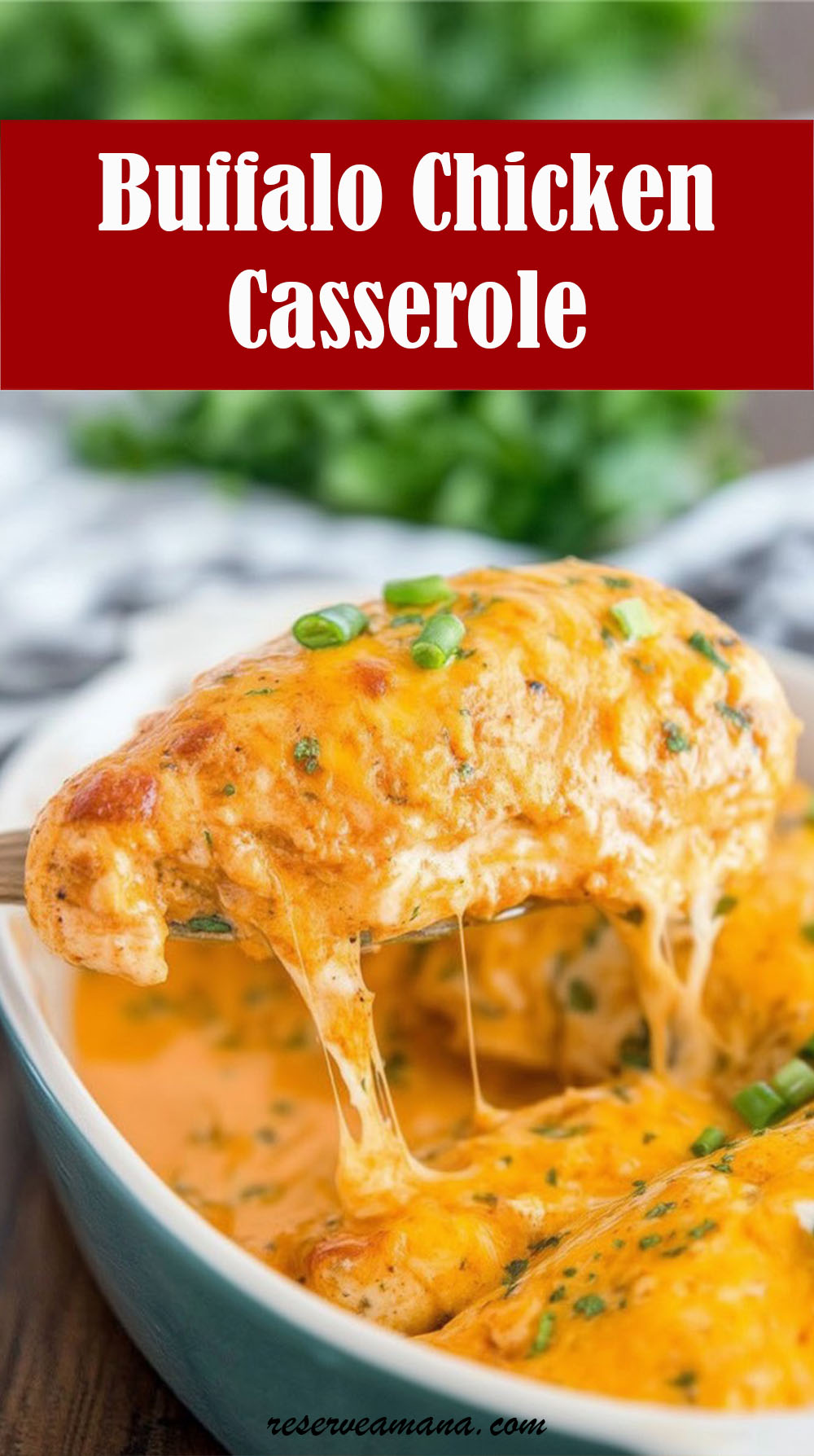 Buffalo Chicken Casserole