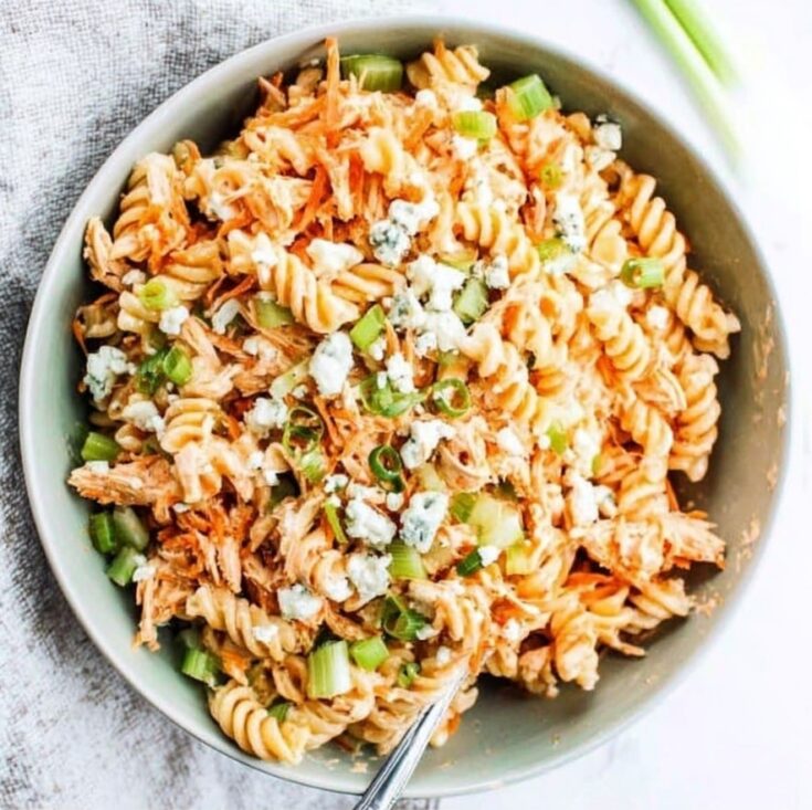 Buffalo Chicken Pasta Salad