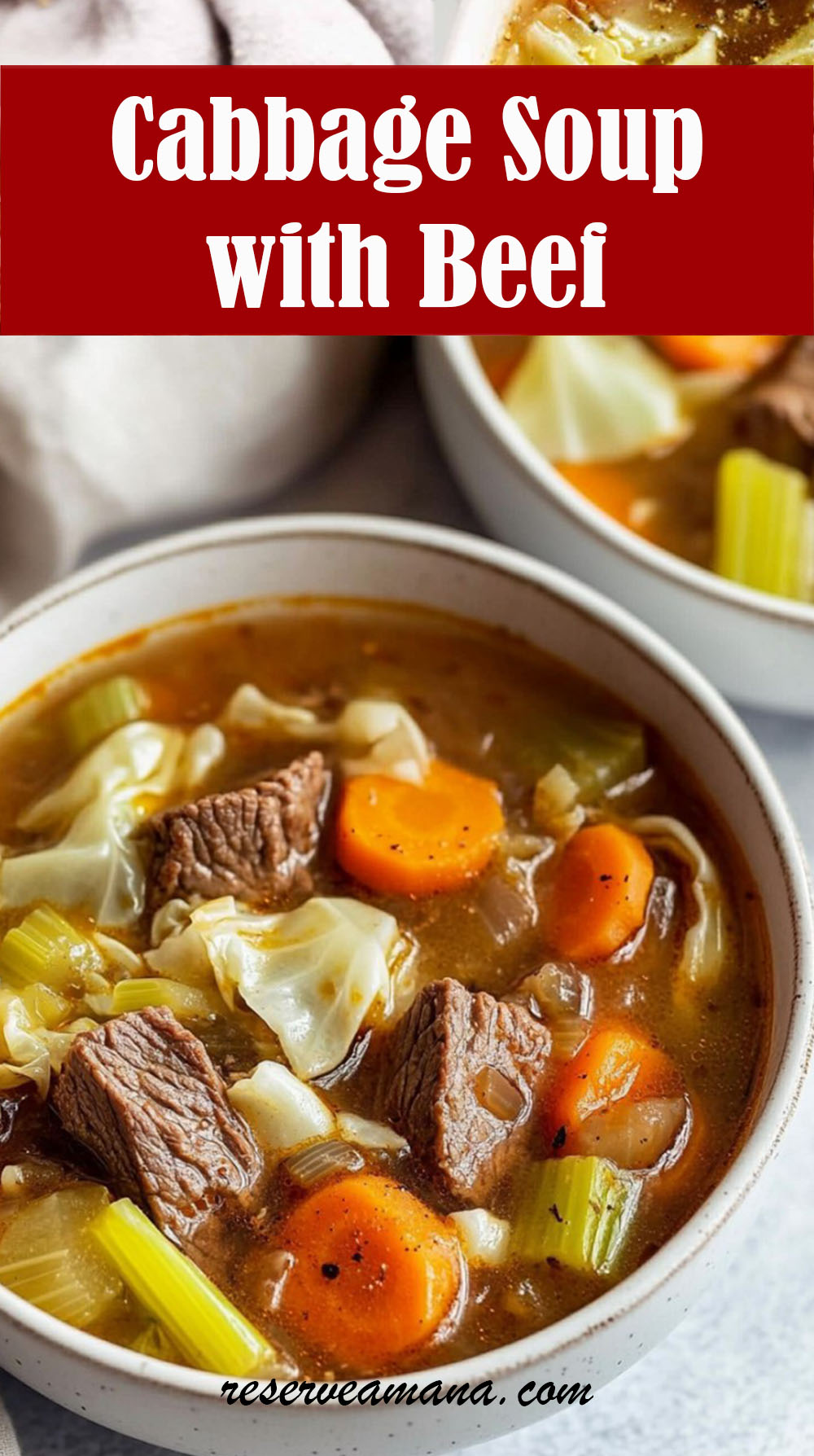 Cabbage Soup with Beef