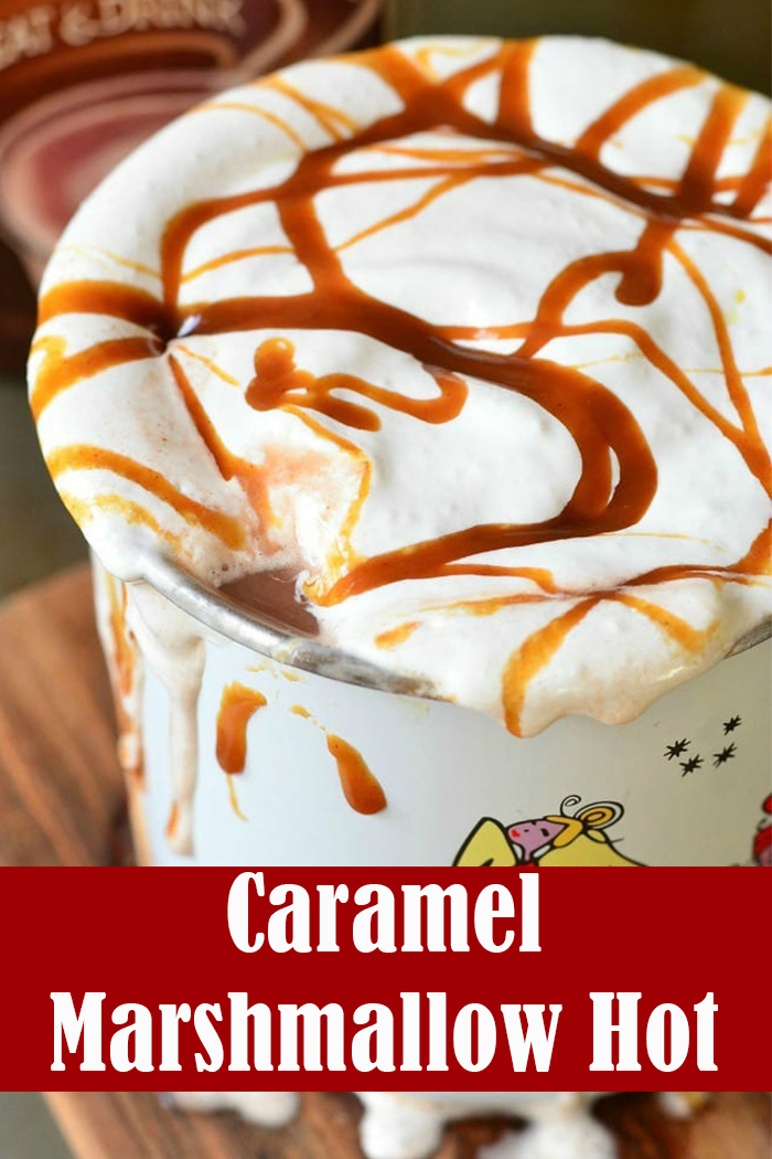 Caramel Marshmallow Hot Chocolate