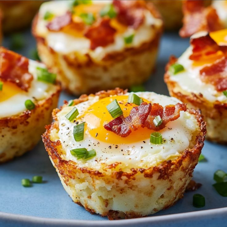 Cauliflower Hash Brown Egg Cups