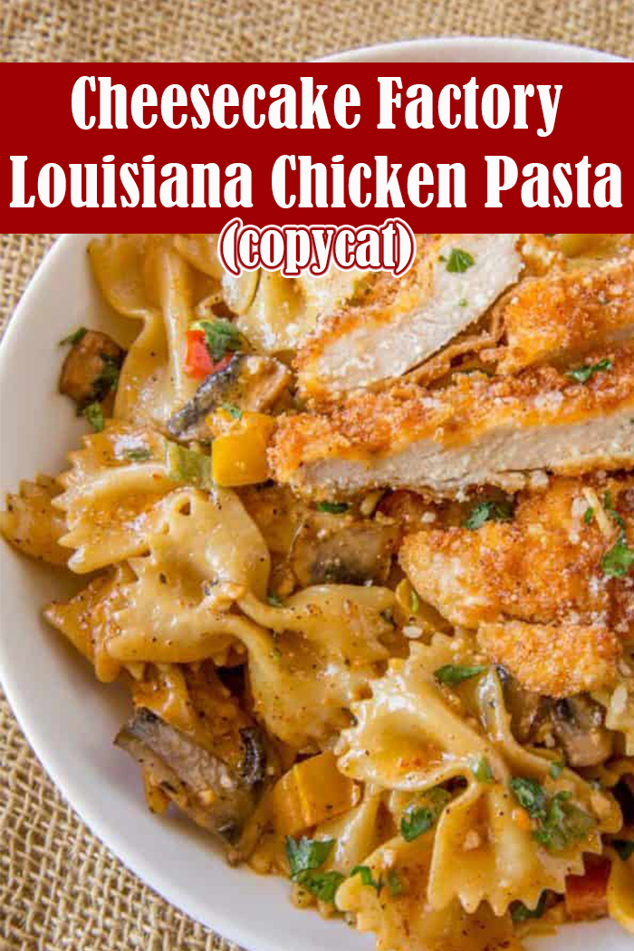 Cheesecake Factory Louisiana Chicken Pasta (Copycat)