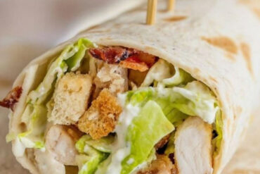 Chicken Caesar Wraps