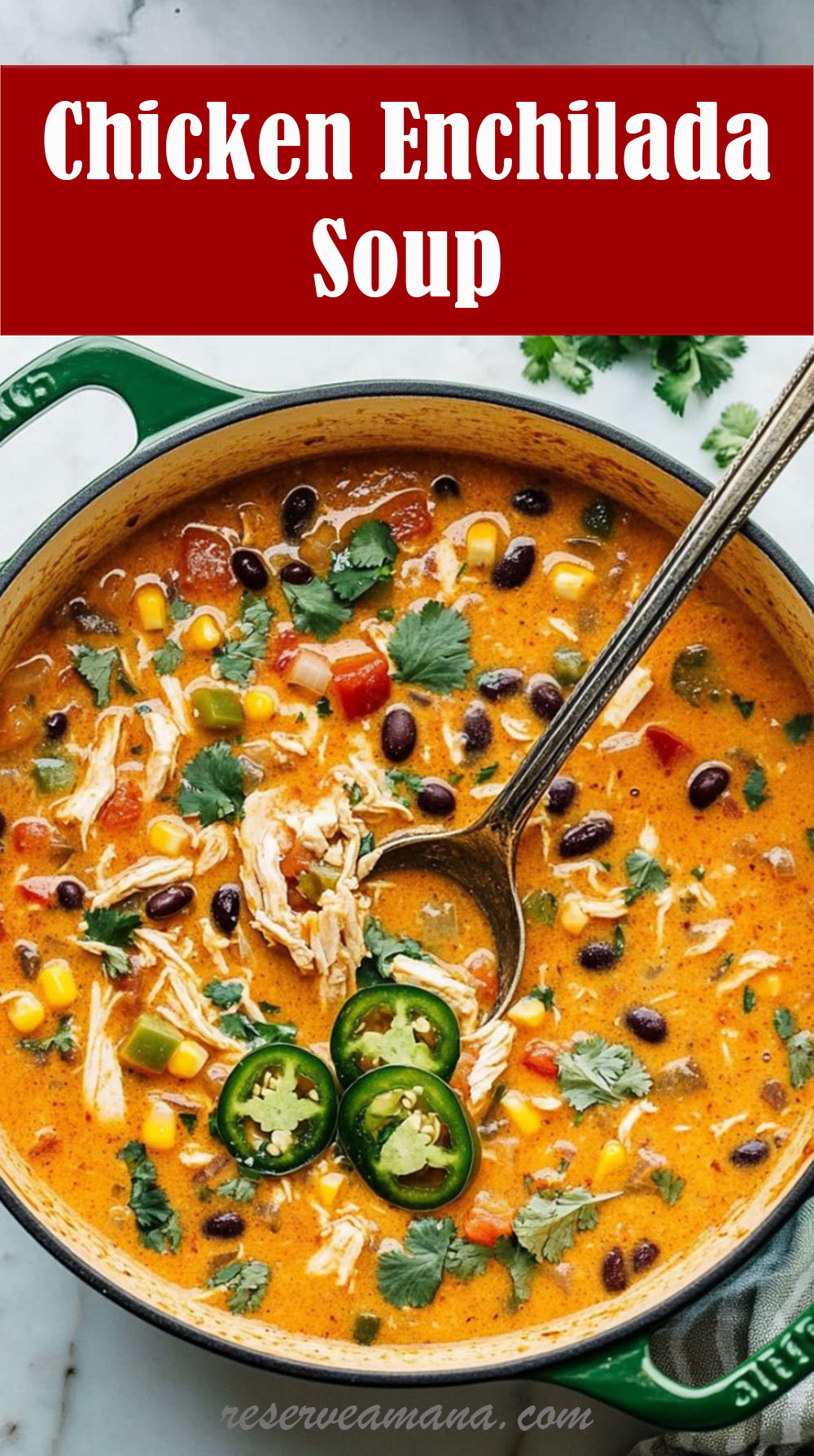 Chicken Enchilada Soup