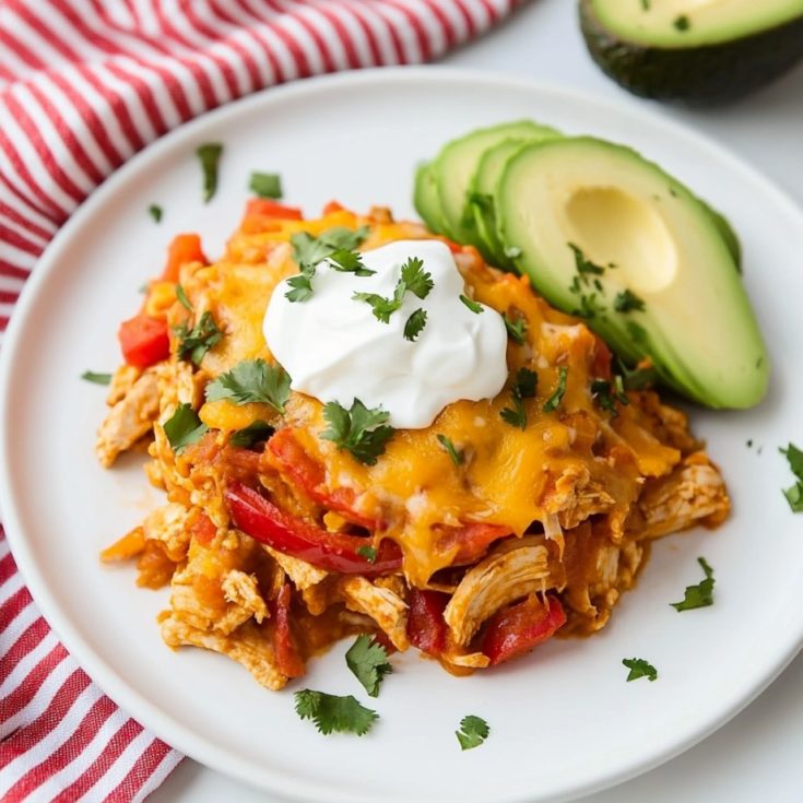 Chicken Fajita Casserole