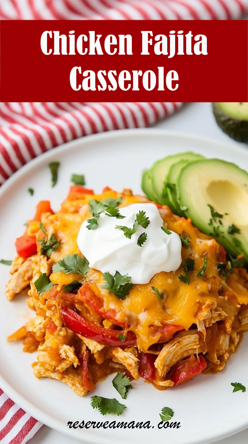 Chicken Fajita Casserole