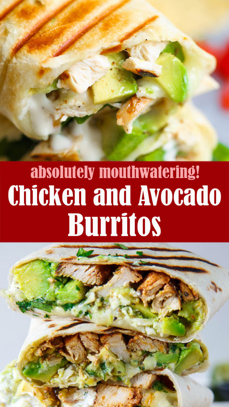 Chicken and Avocado Burritos – Reserveamana