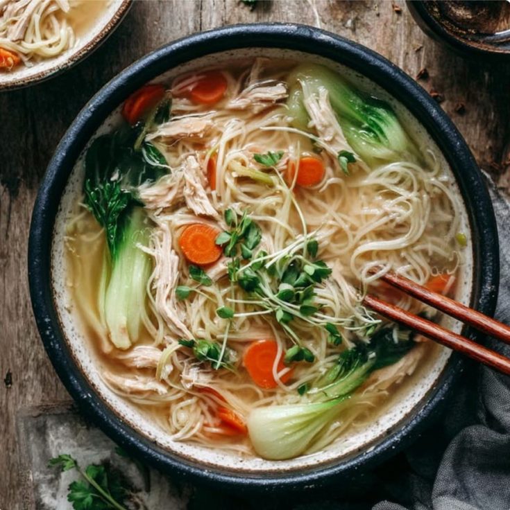 Chinese Chicken Noodle Soup