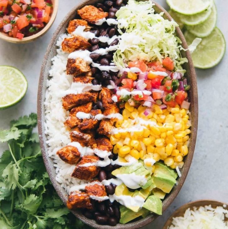 Chipotle Chicken Burrito Bowls