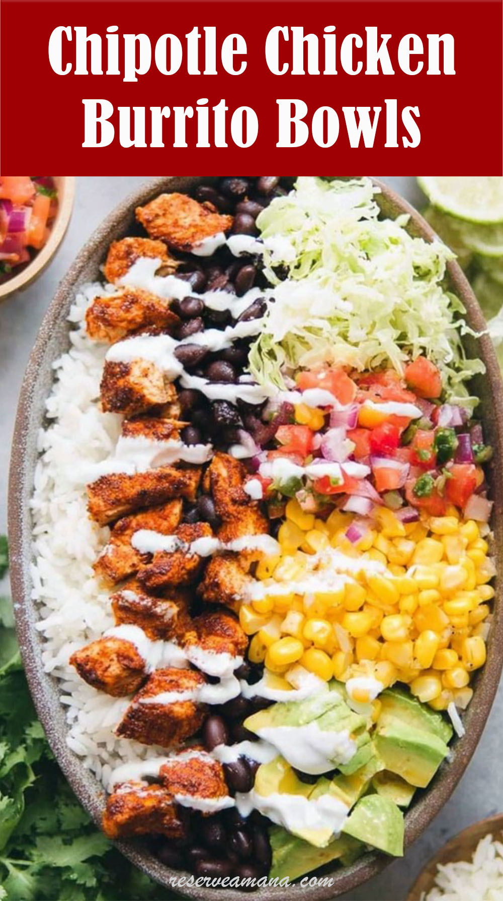Chipotle Chicken Burrito Bowls