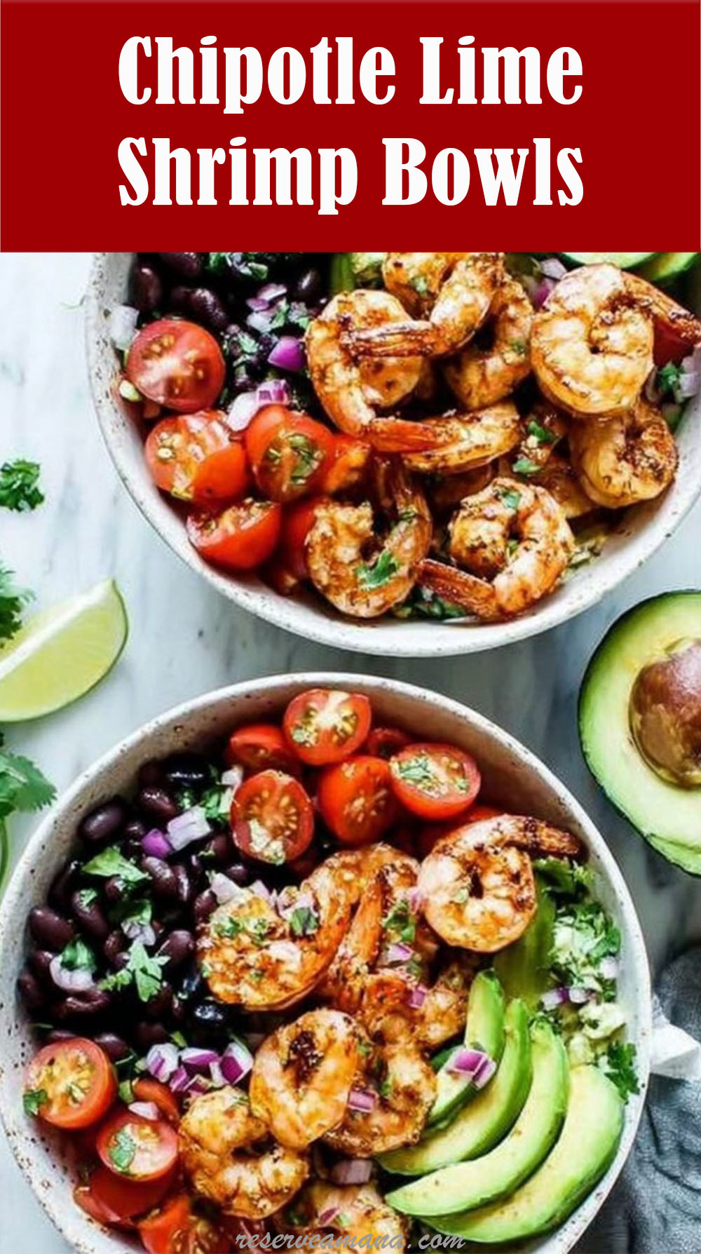 Chipotle Lime Shrimp Bowls