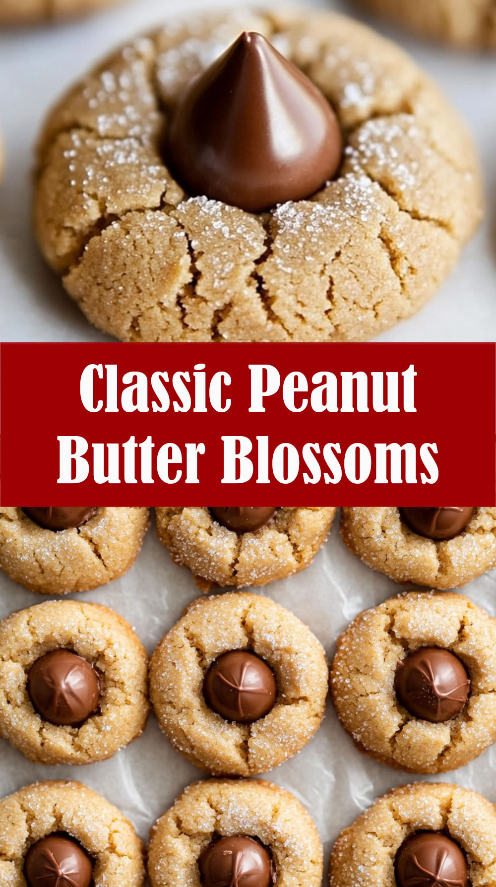 Classic Peanut Butter Blossoms