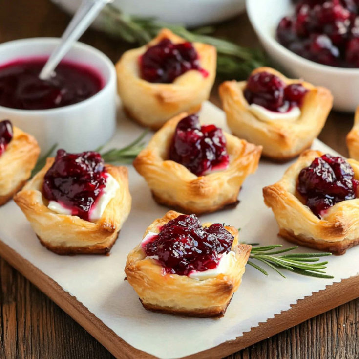 Cranberry Brie Bites
