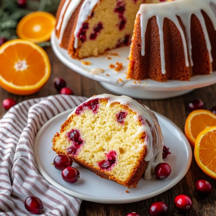 Cranberry Orange Bundt Cake