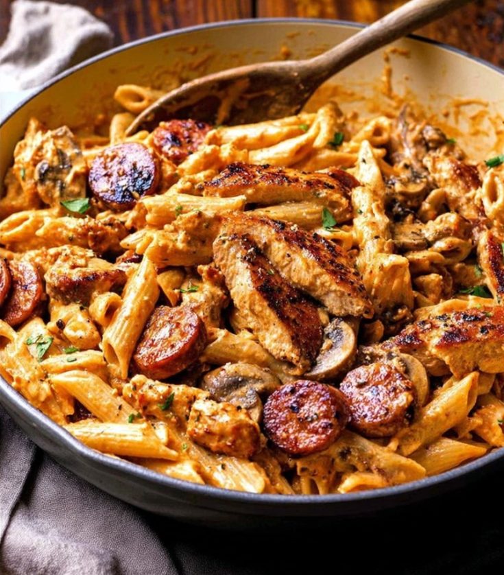 Creamy Cajun Chicken Pasta